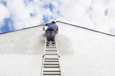 Peinture extérieure à Argelliers — façades et ravalement